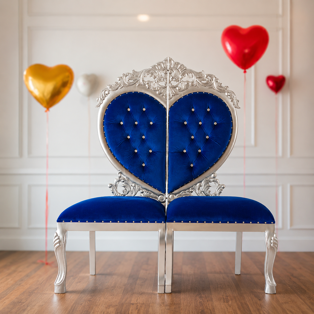 Silla de fiesta de enamorados