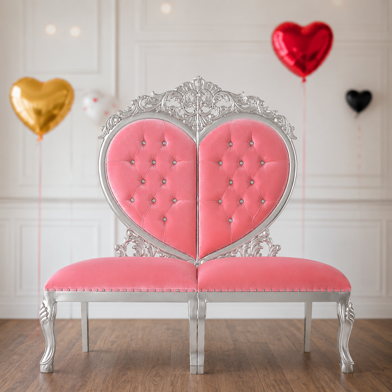 Silla de fiesta de enamorados