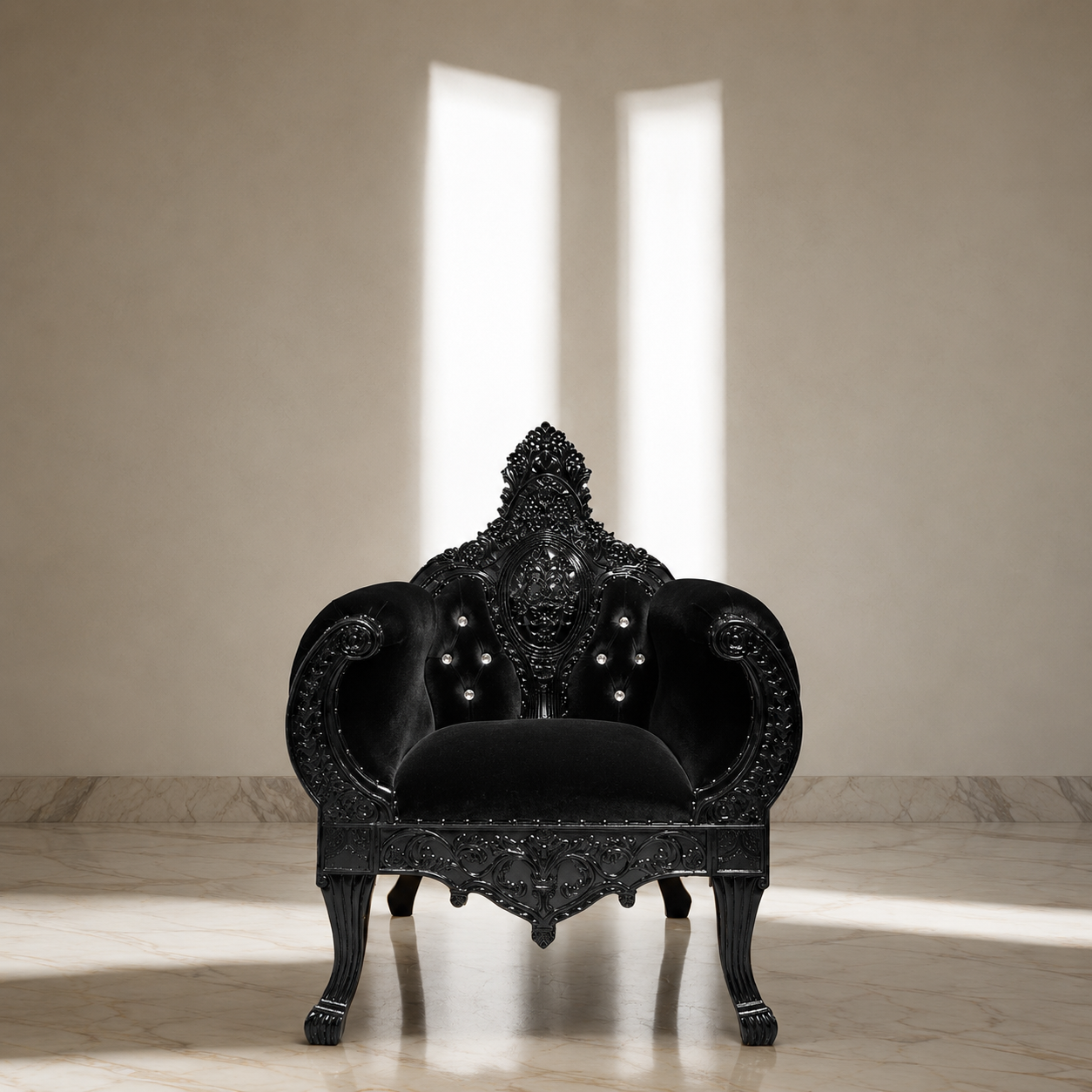 Queen Anne Royal Sofa Chair