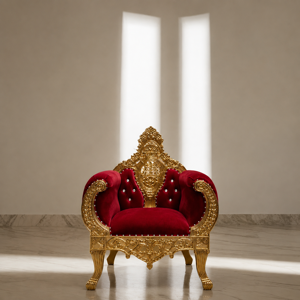 Queen Anne Royal Sofa Chair