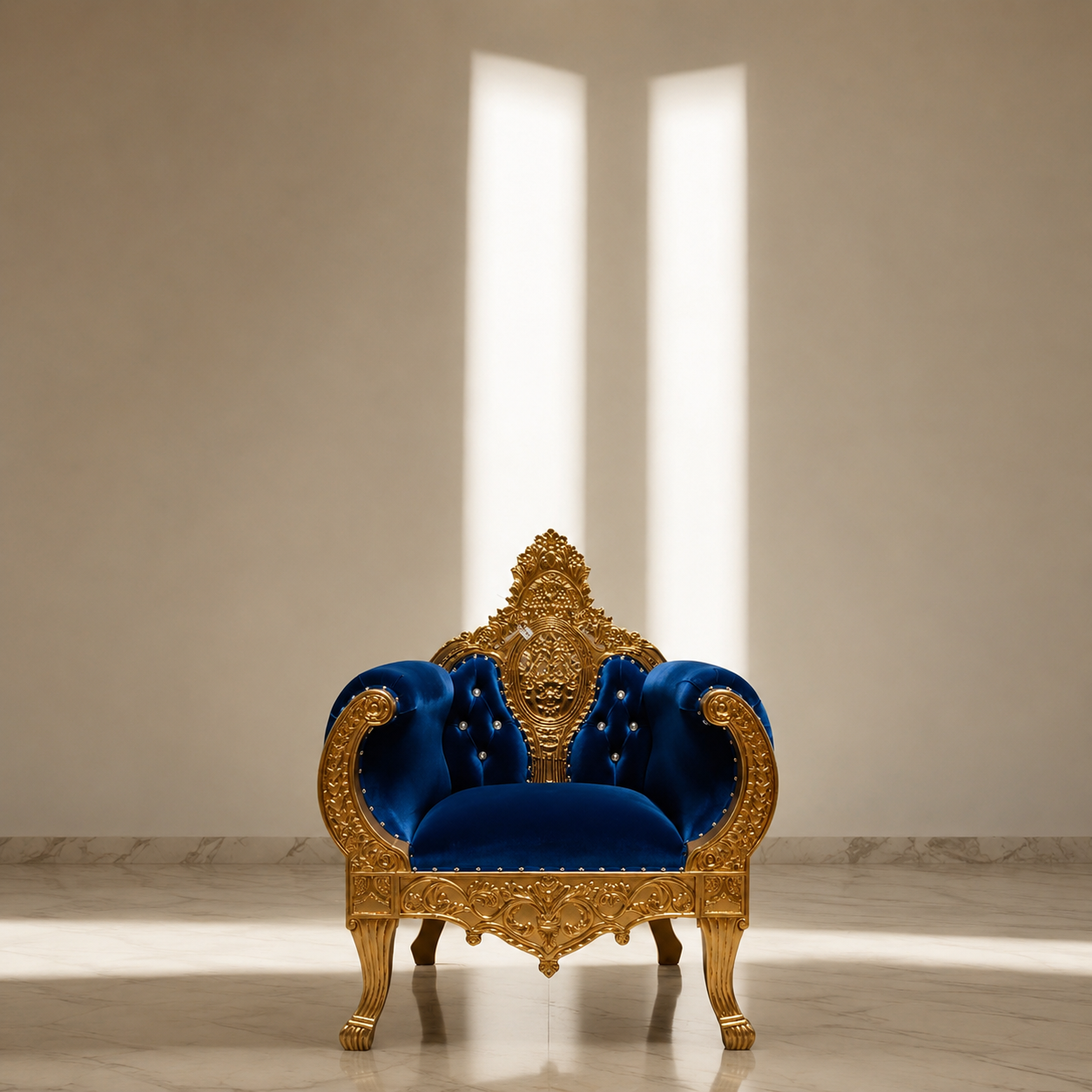 Queen Anne Royal Sofa Chair