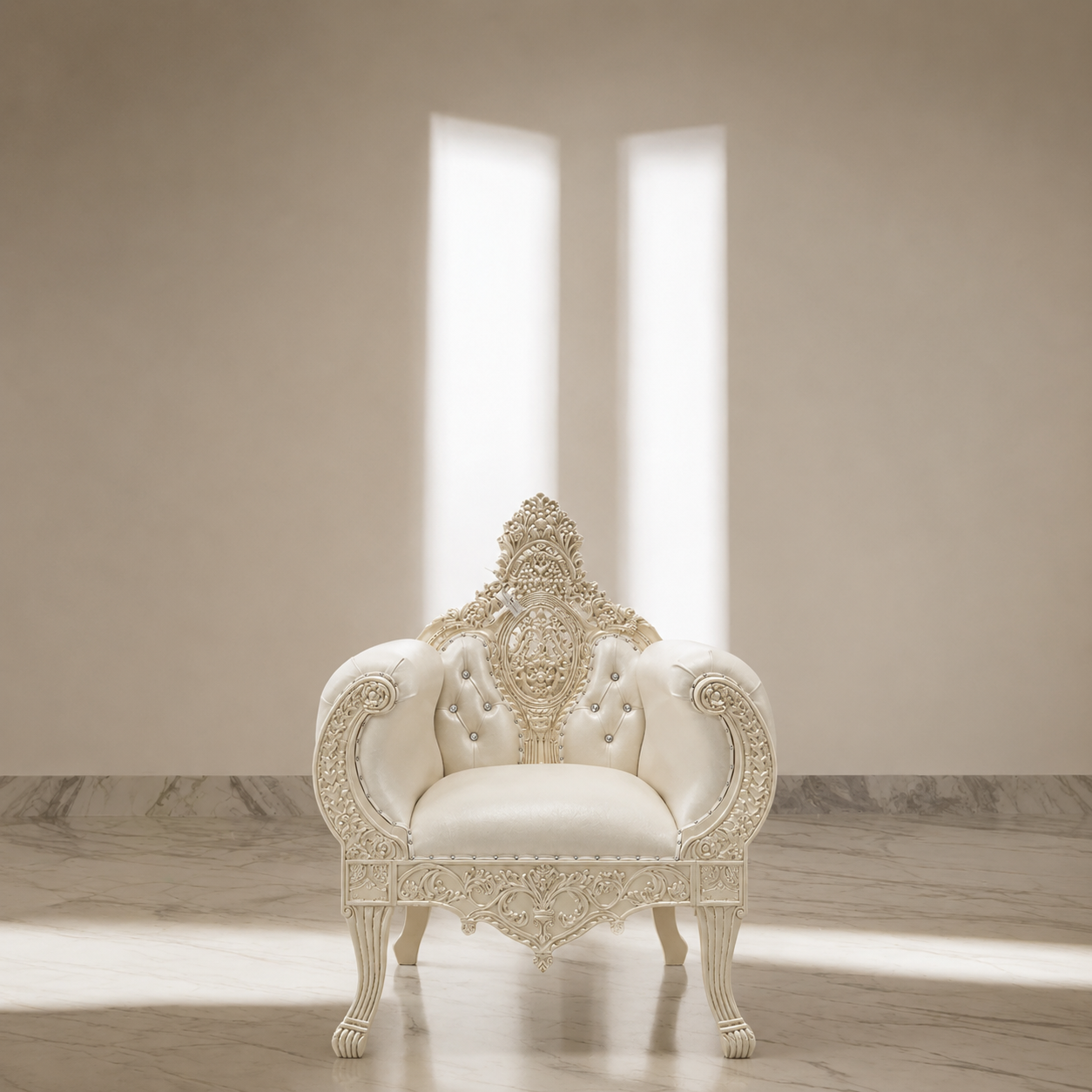 Queen Anne Royal Sofa Chair