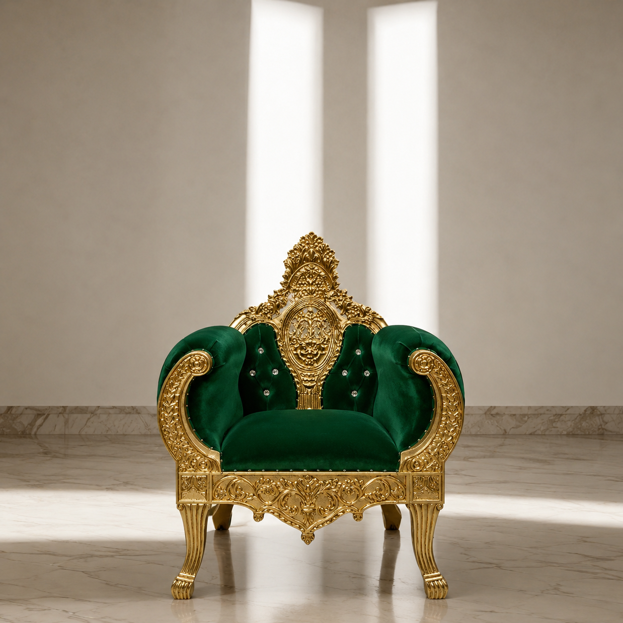Queen Anne Royal Sofa Chair