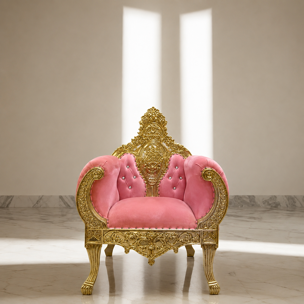 Queen Anne Royal Sofa Chair