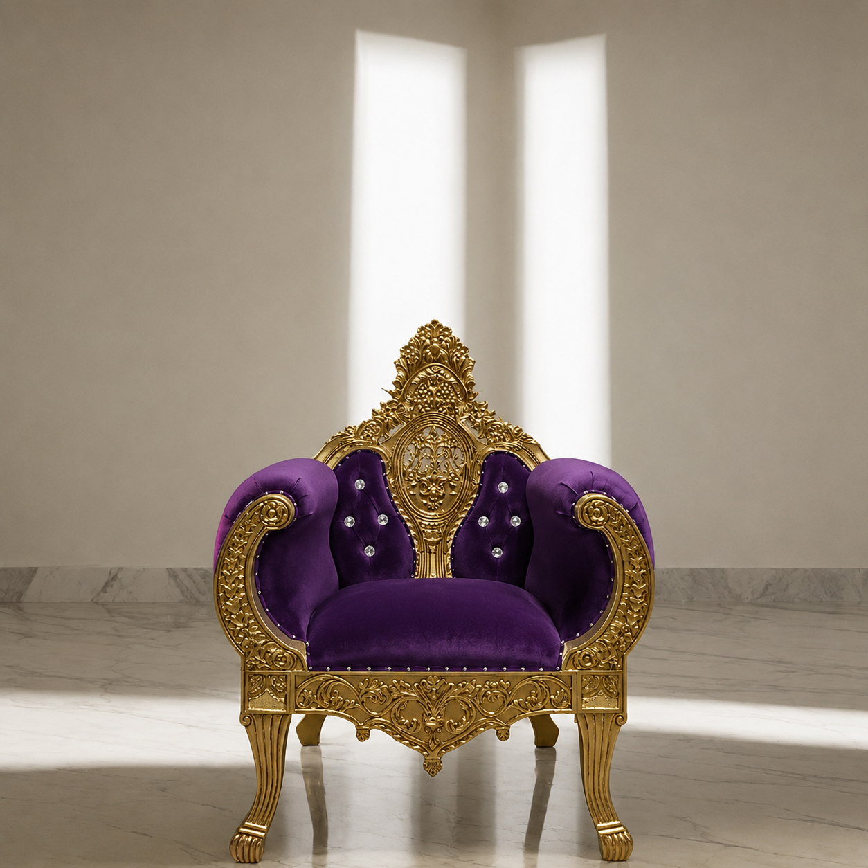 Queen Anne Royal Sofa Chair