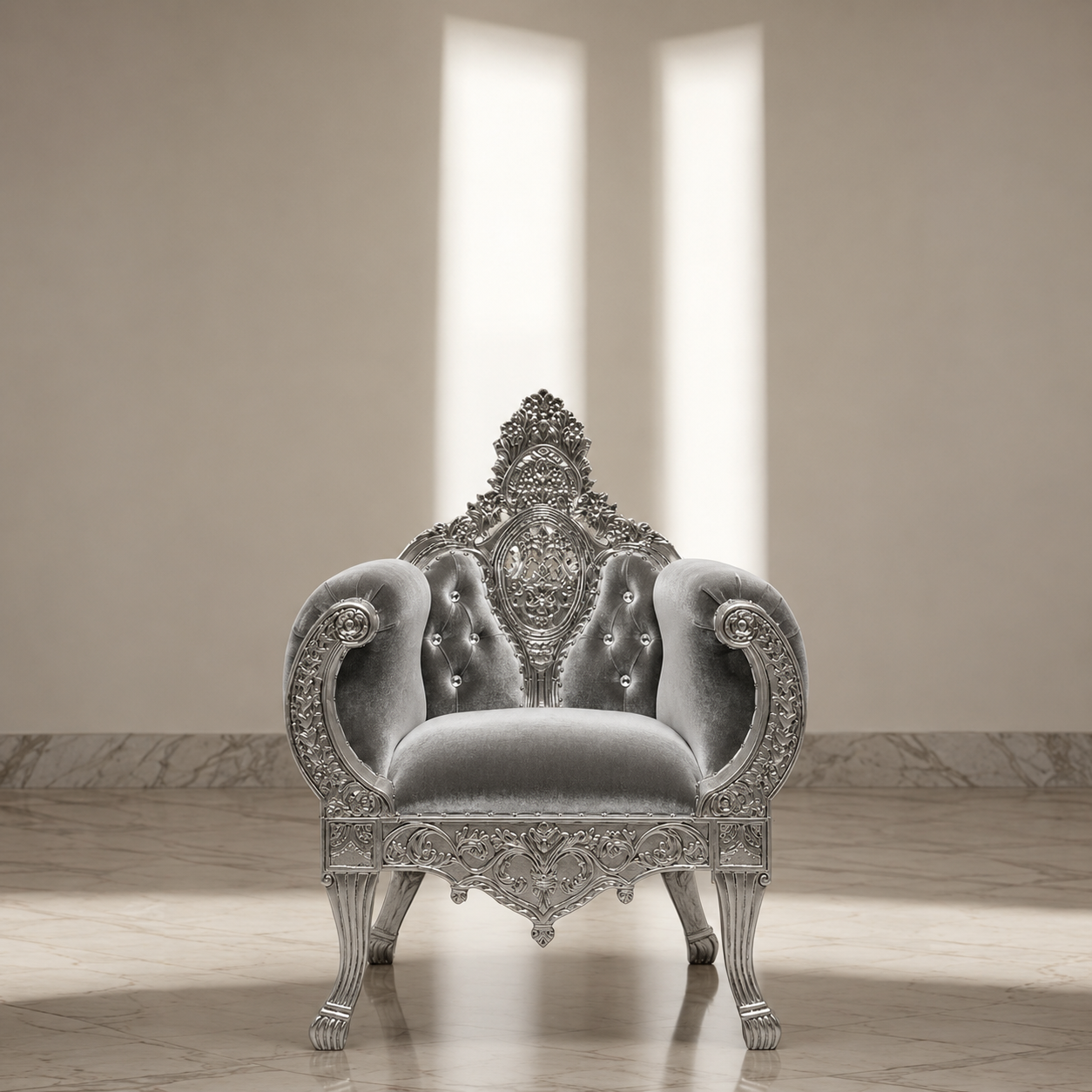 Queen Anne Royal Sofa Chair
