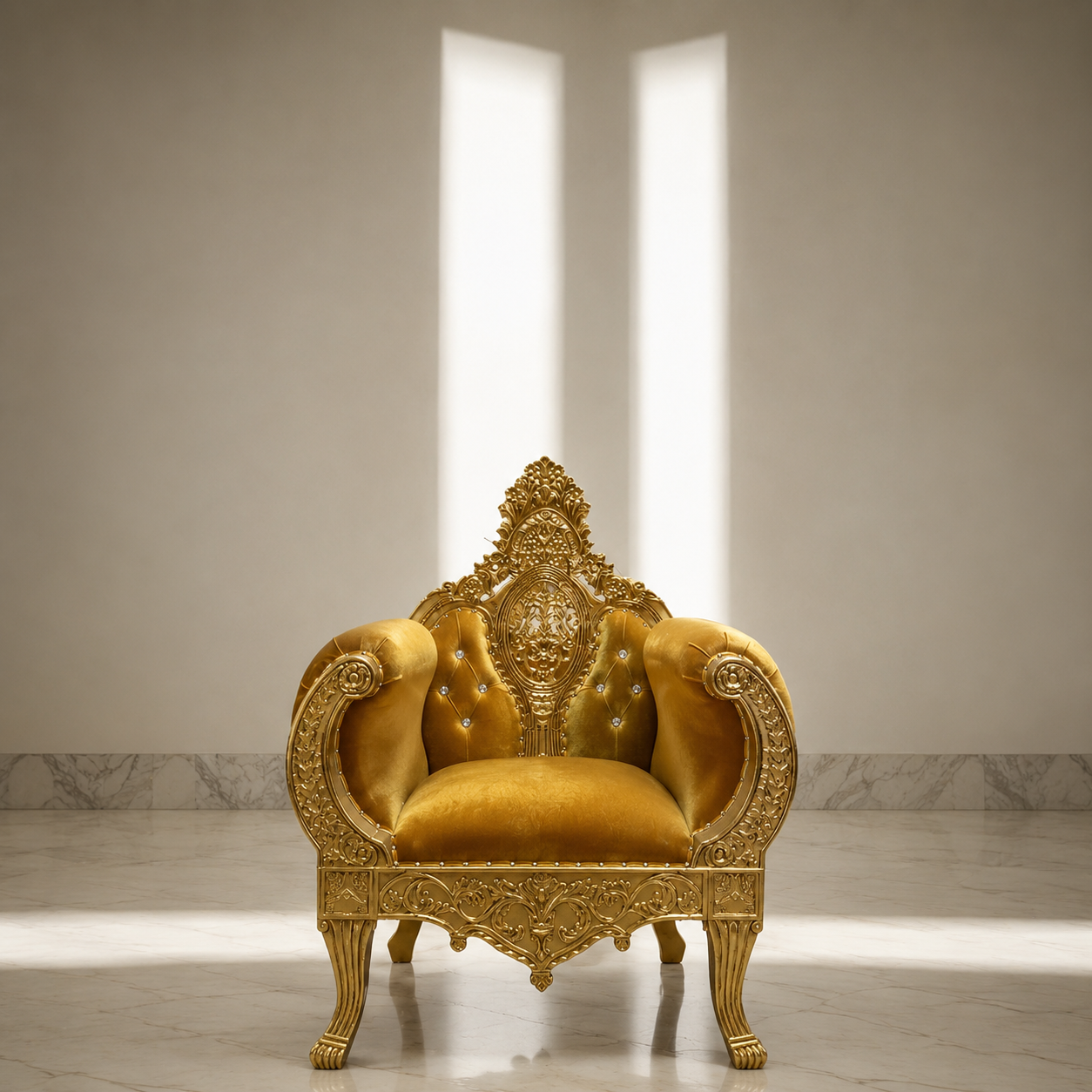 Queen Anne Royal Sofa Chair