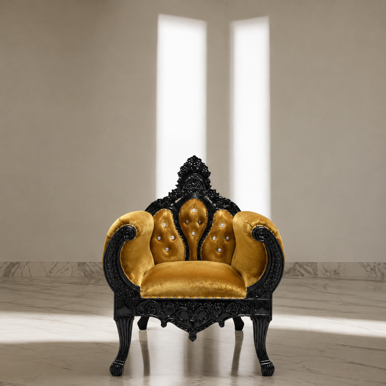 Queen Anne Royal Sofa Chair