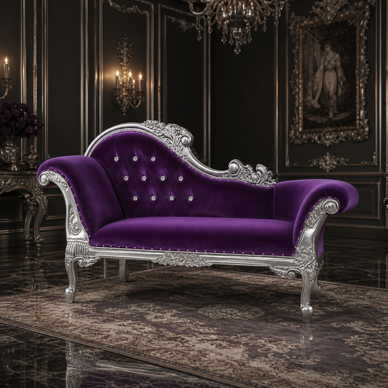 Cleopatra Royal Chaise Lounge