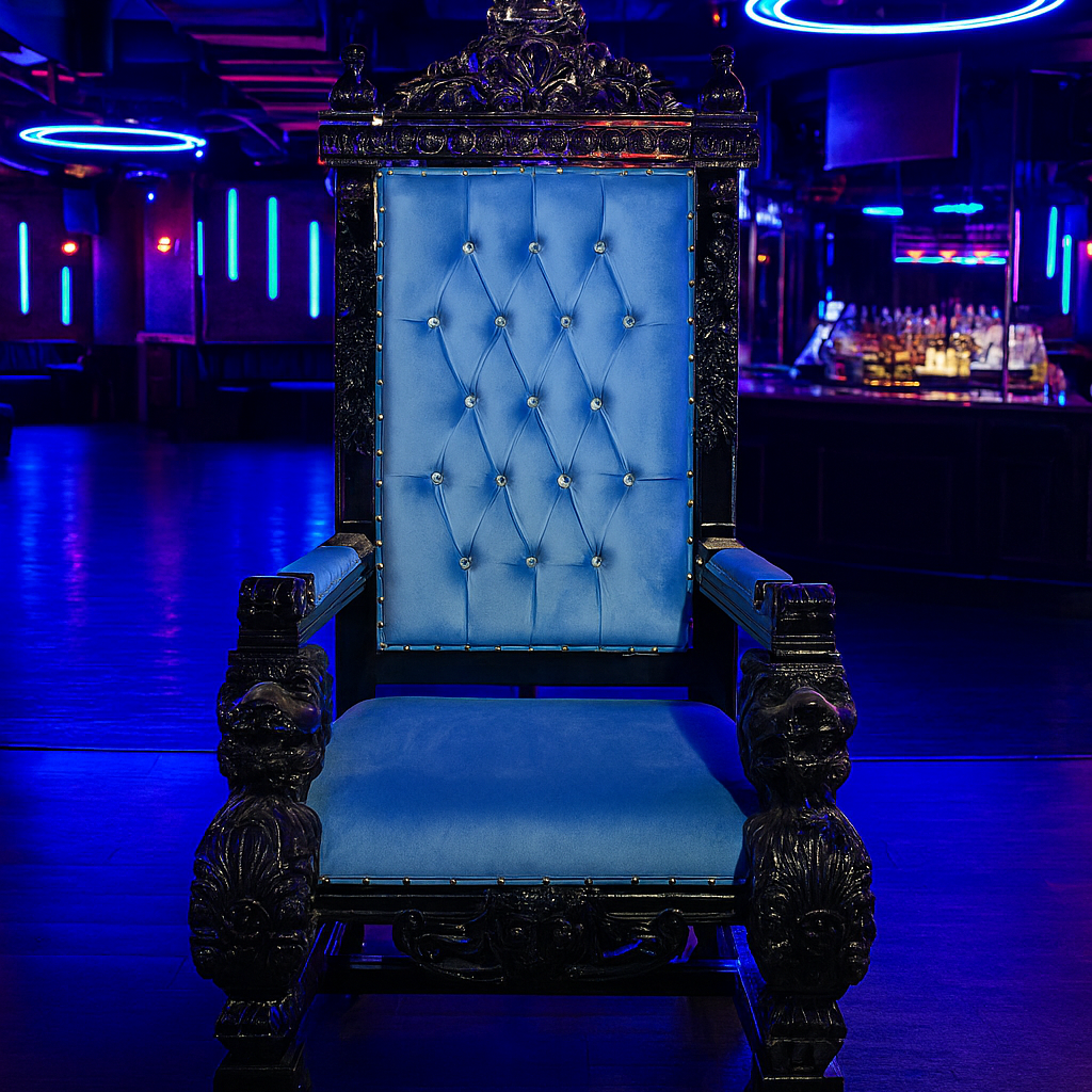 Silla del trono del león del rey Samuel 68