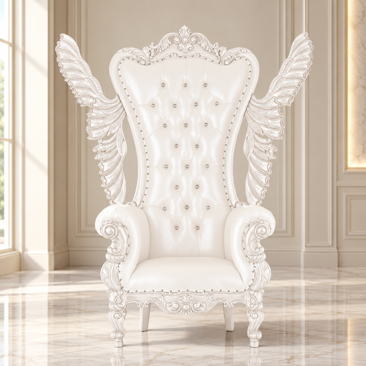 Silla trono Chloe - Alas de mariposa