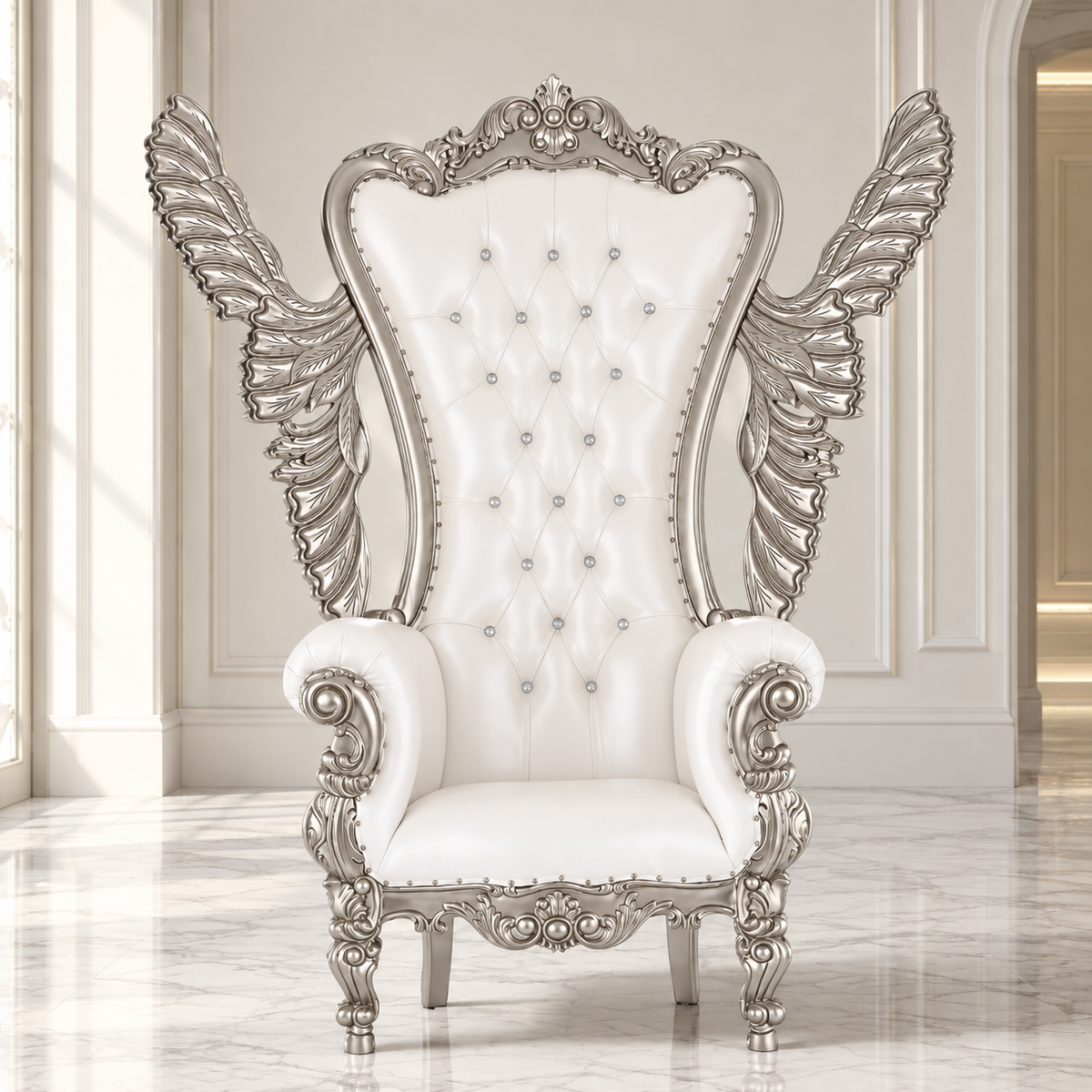 Silla trono Chloe - Alas de mariposa