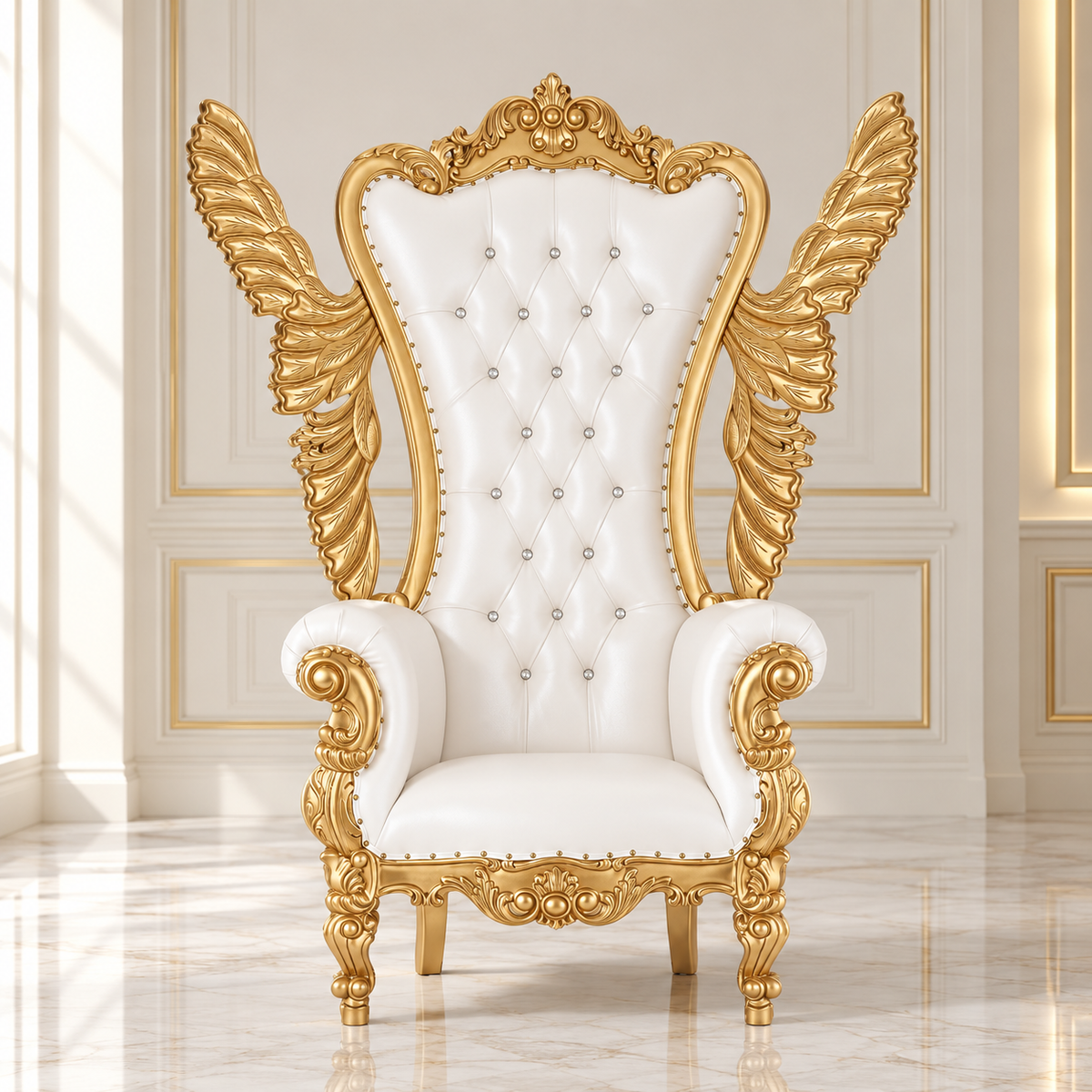 Silla trono Chloe - Alas de mariposa