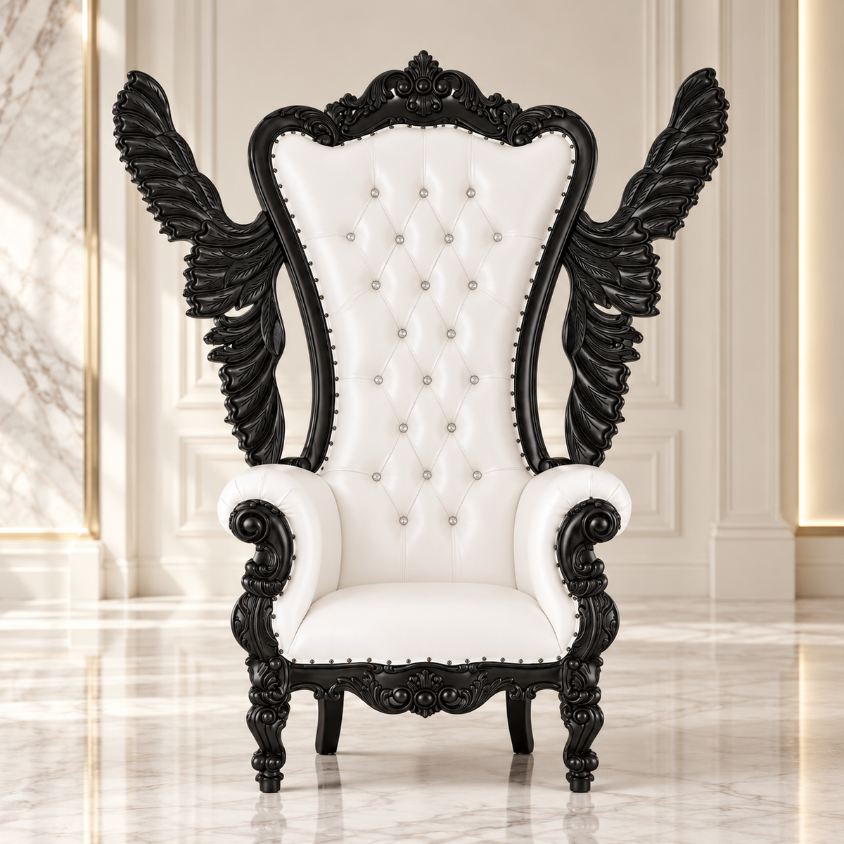 Silla trono Chloe - Alas de mariposa