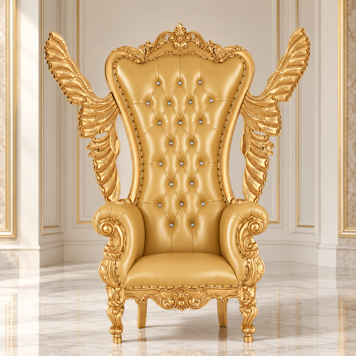 Silla trono Chloe - Alas de mariposa