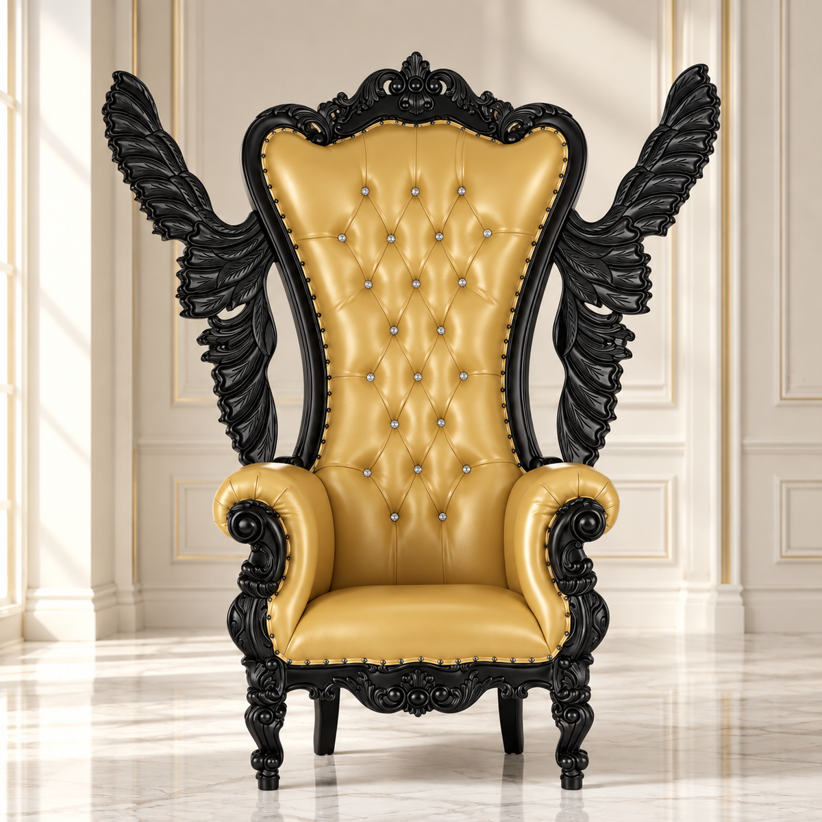 Silla trono Chloe - Alas de mariposa
