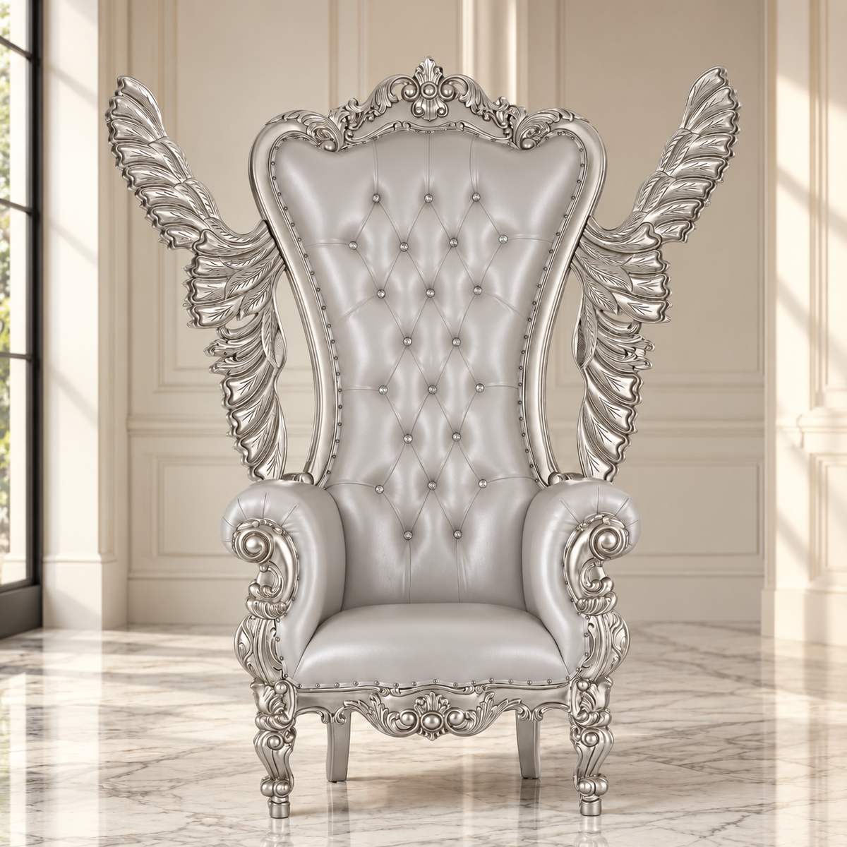 Silla trono Chloe - Alas de mariposa