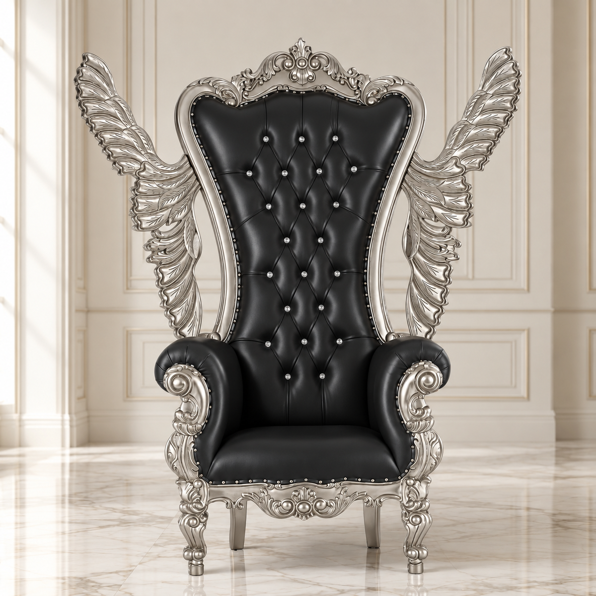 Silla trono Chloe - Alas de mariposa