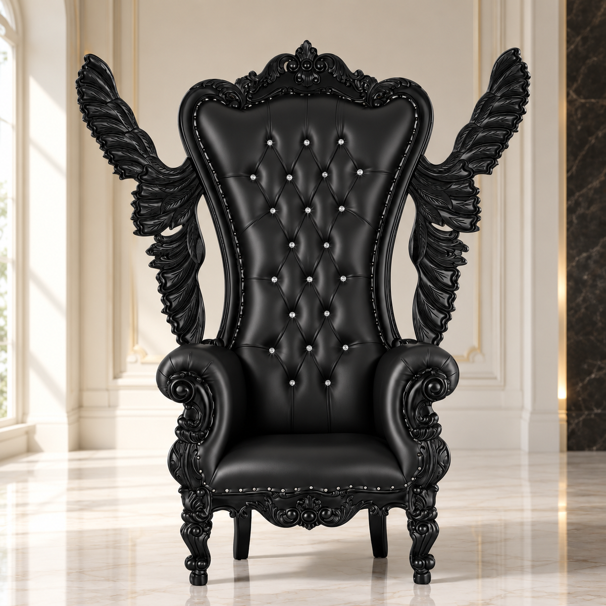 Silla trono Chloe - Alas de mariposa