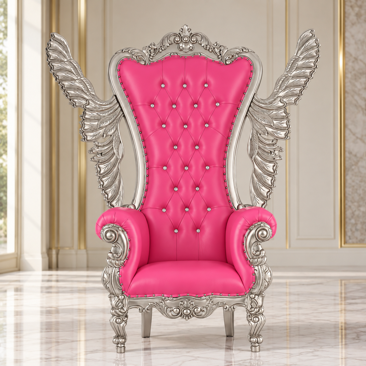 Silla trono Chloe - Alas de mariposa