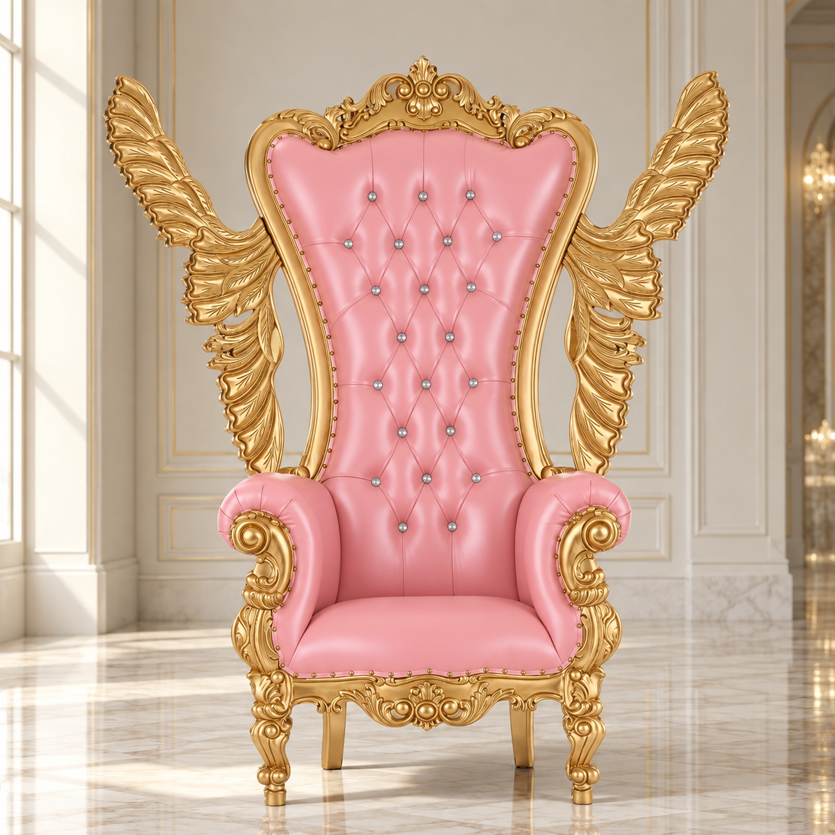 Silla trono Chloe - Alas de mariposa