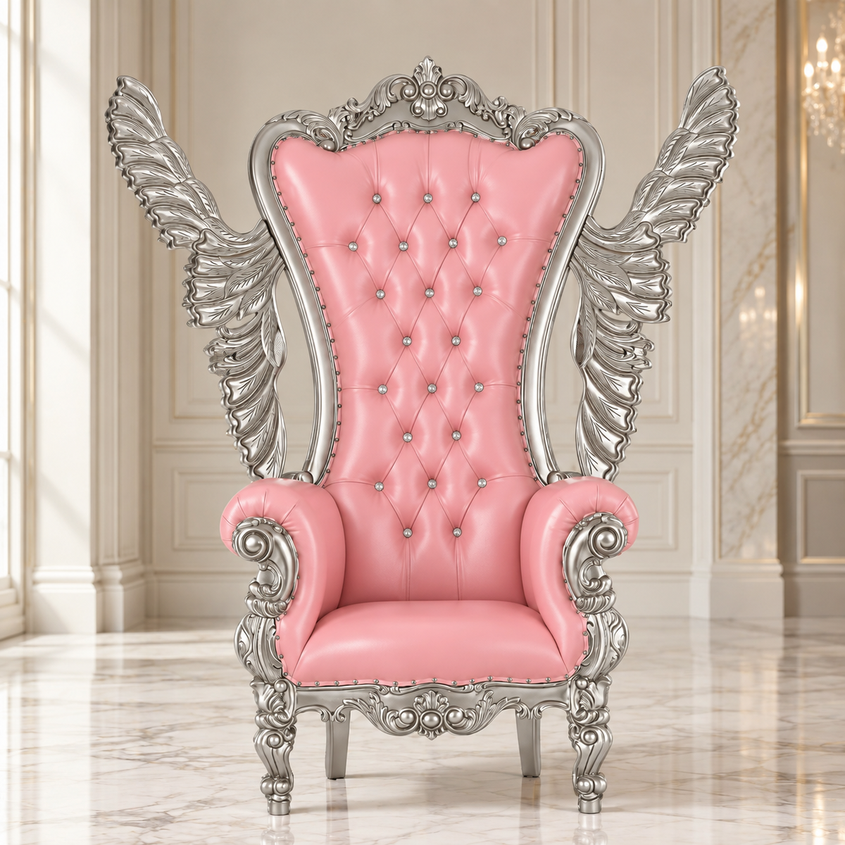 Silla trono Chloe - Alas de mariposa