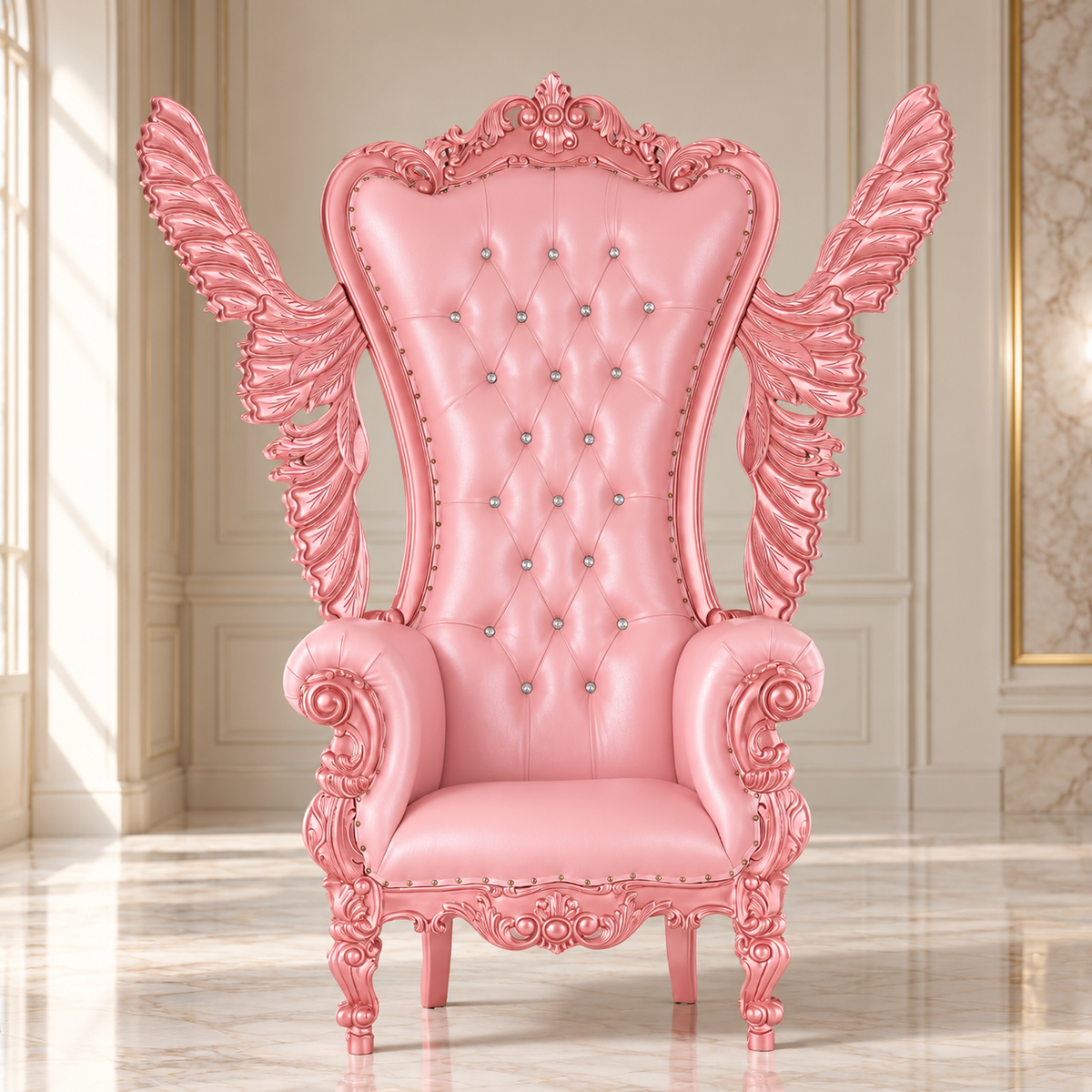Silla trono Chloe - Alas de mariposa