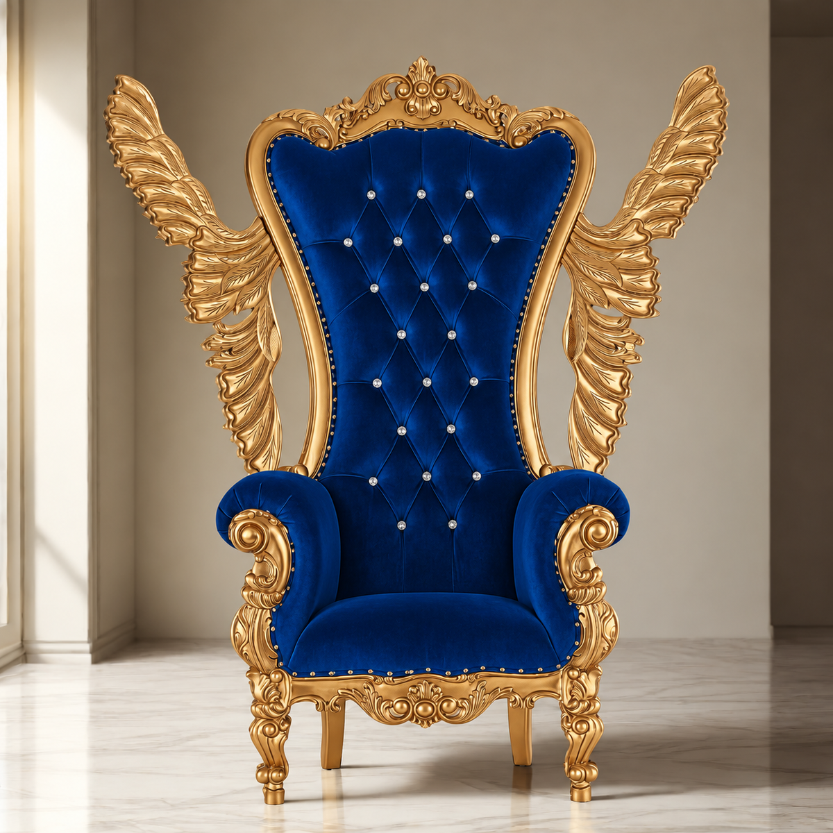 Silla trono Chloe - Alas de mariposa