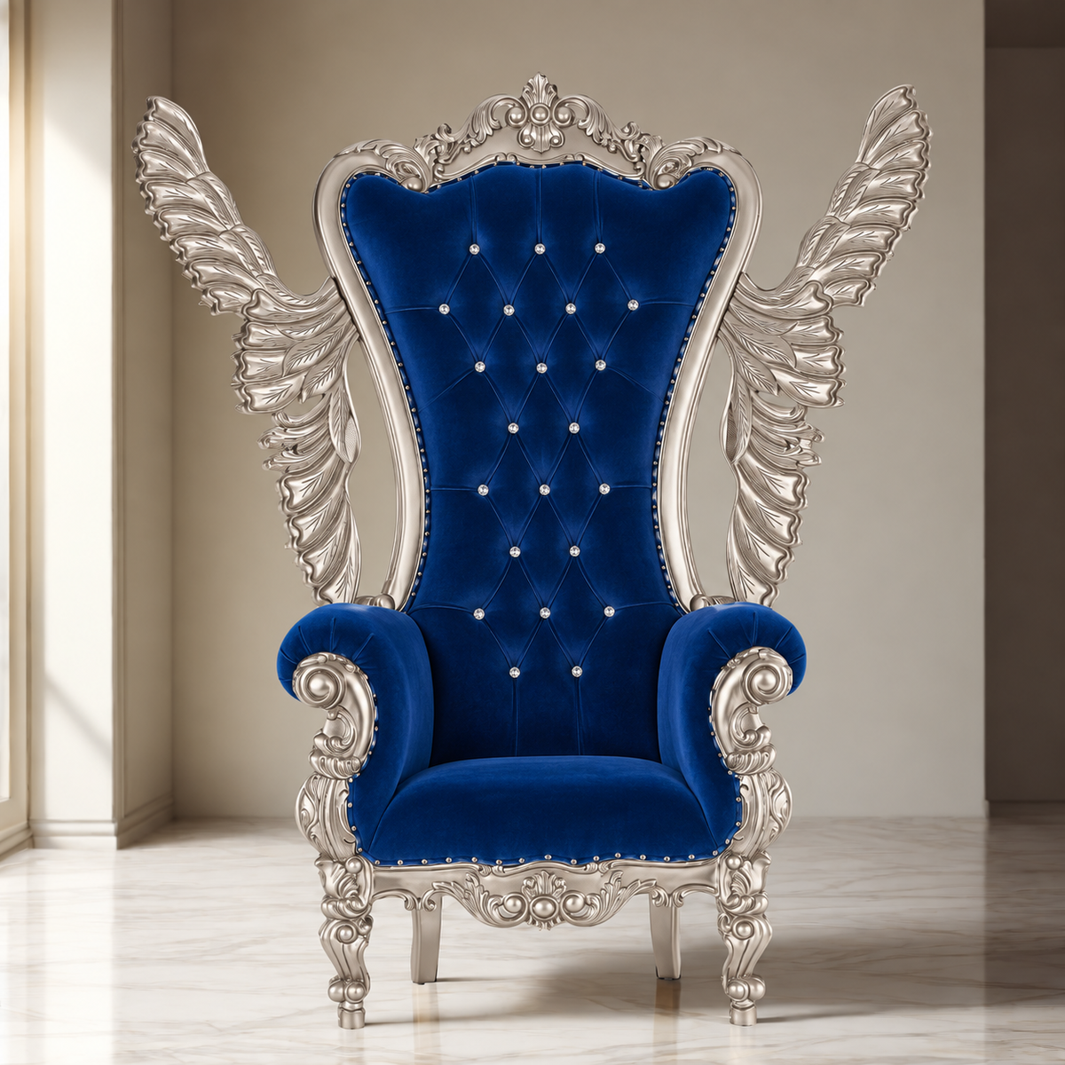 Silla trono Chloe - Alas de mariposa