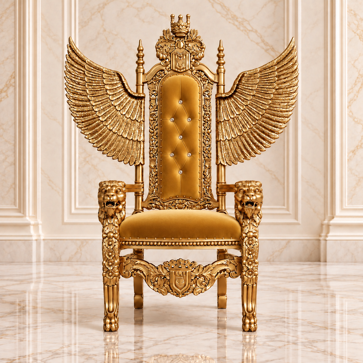 King David Angelic Throne