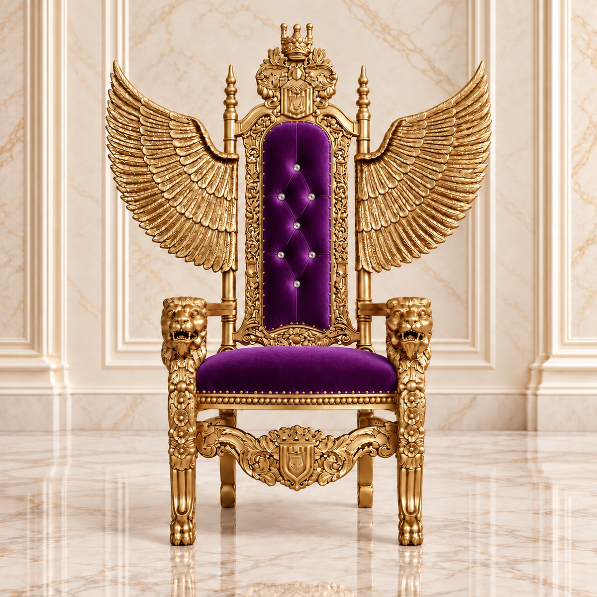 King David Angelic Throne