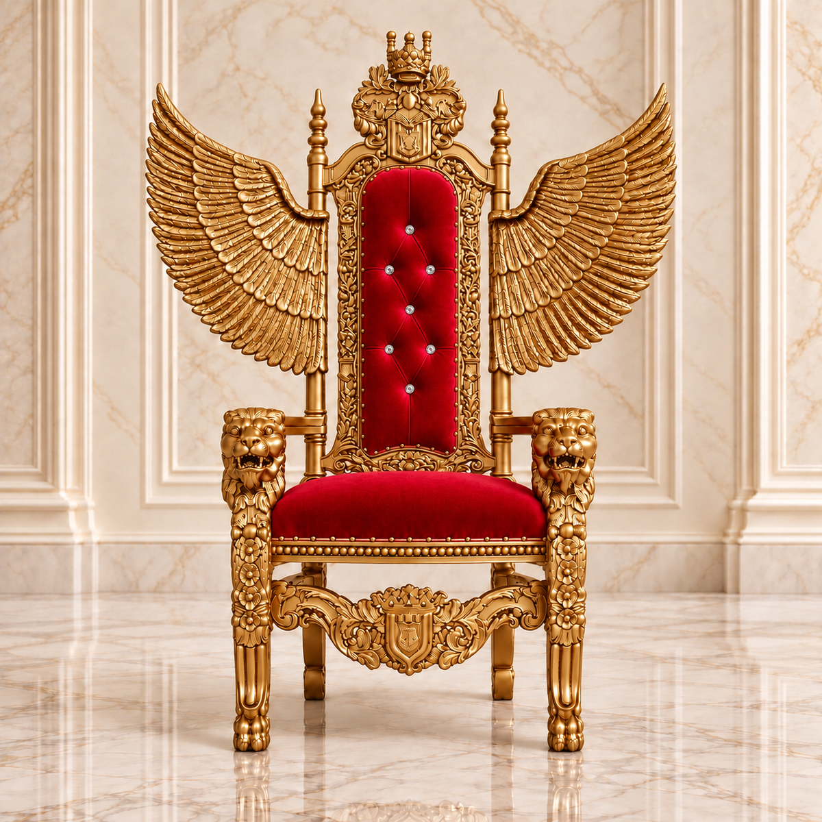King David Angelic Throne