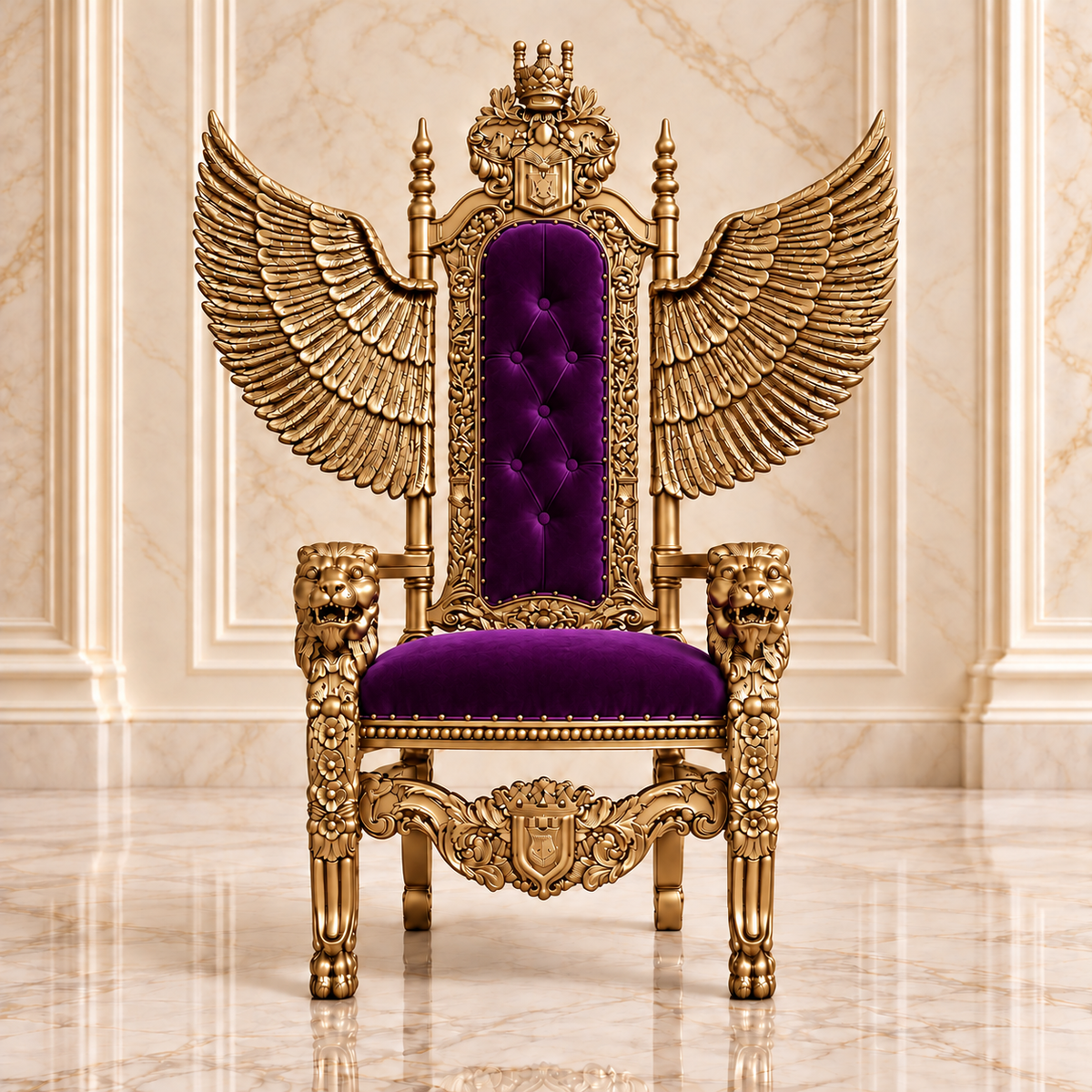 King David Angelic Throne