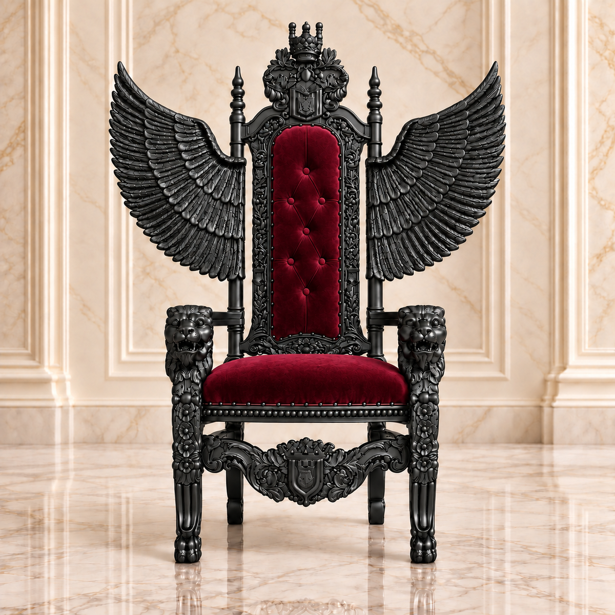 King David Angelic Throne