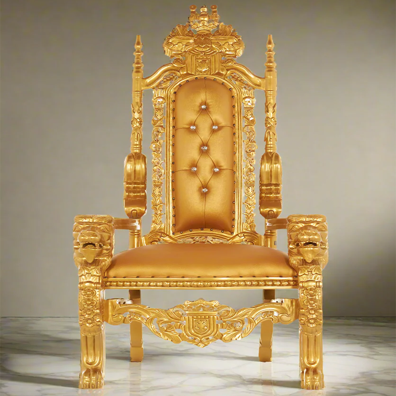 King David Lion Throne Chair - Vinyl