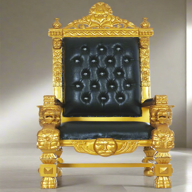 King Samuel 68 Lion Throne Chair