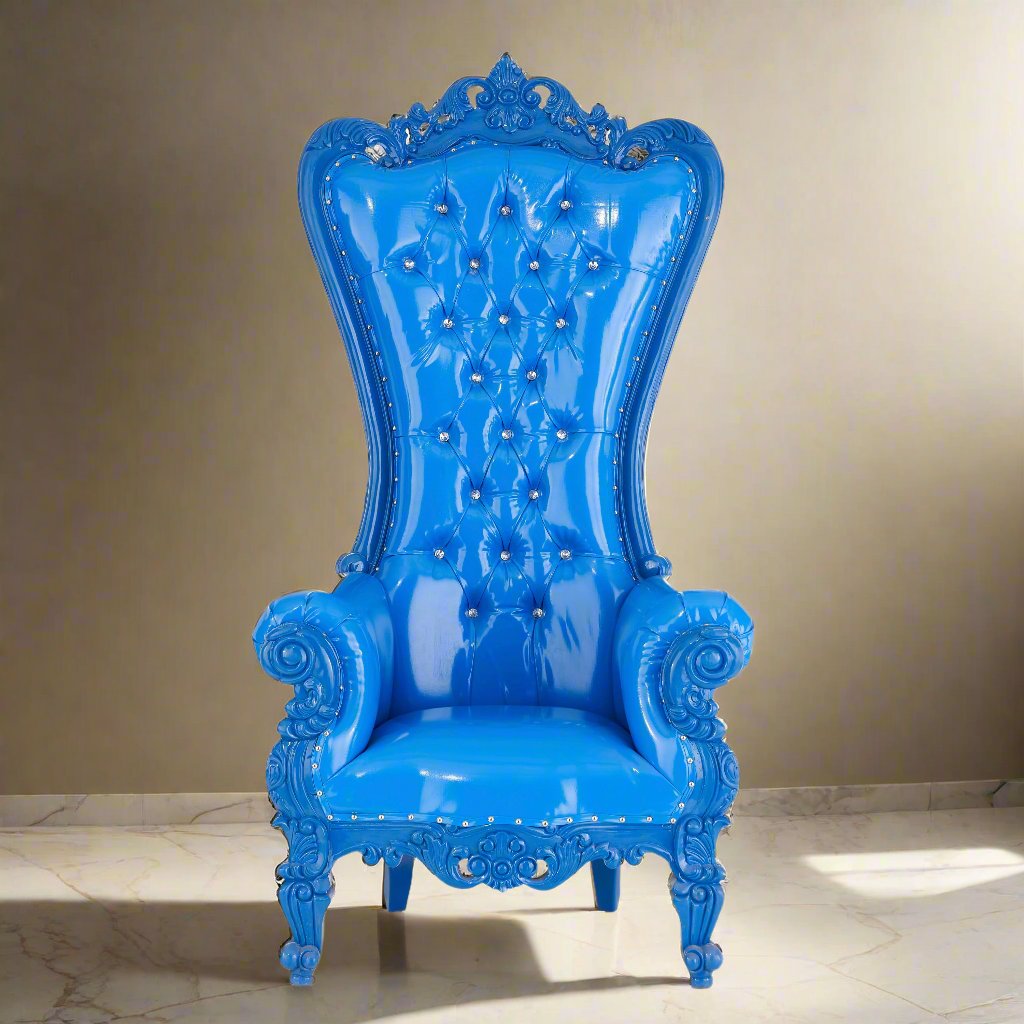 Chloe Throne Chair - Vinyl
