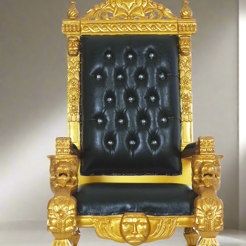 Silla del trono del león del rey Samuel 68