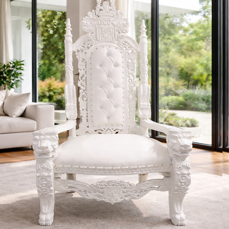 King David Lion Throne Chair - Vinyl
