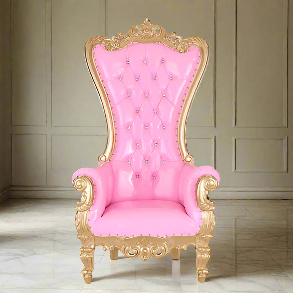 Chloe Throne Chair - Vinyl