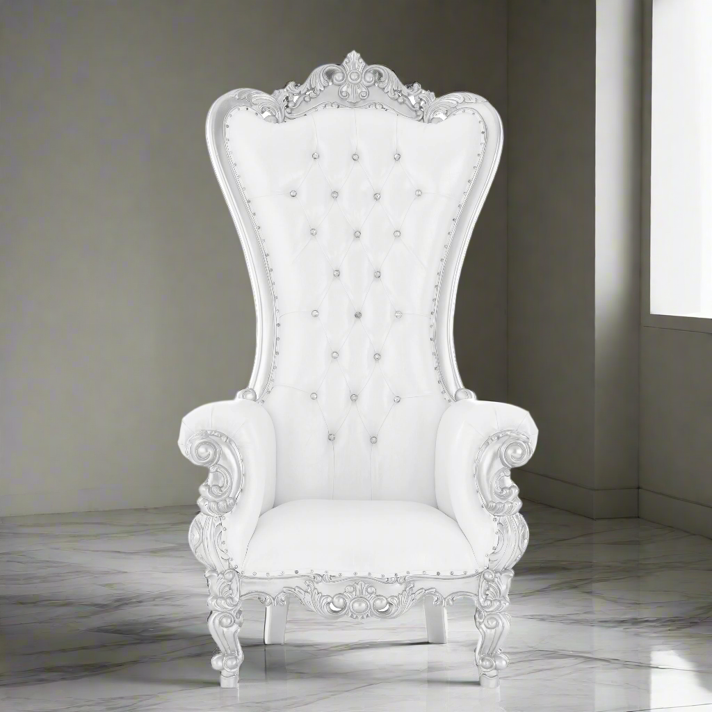 Chloe Throne Chair - Vinyl