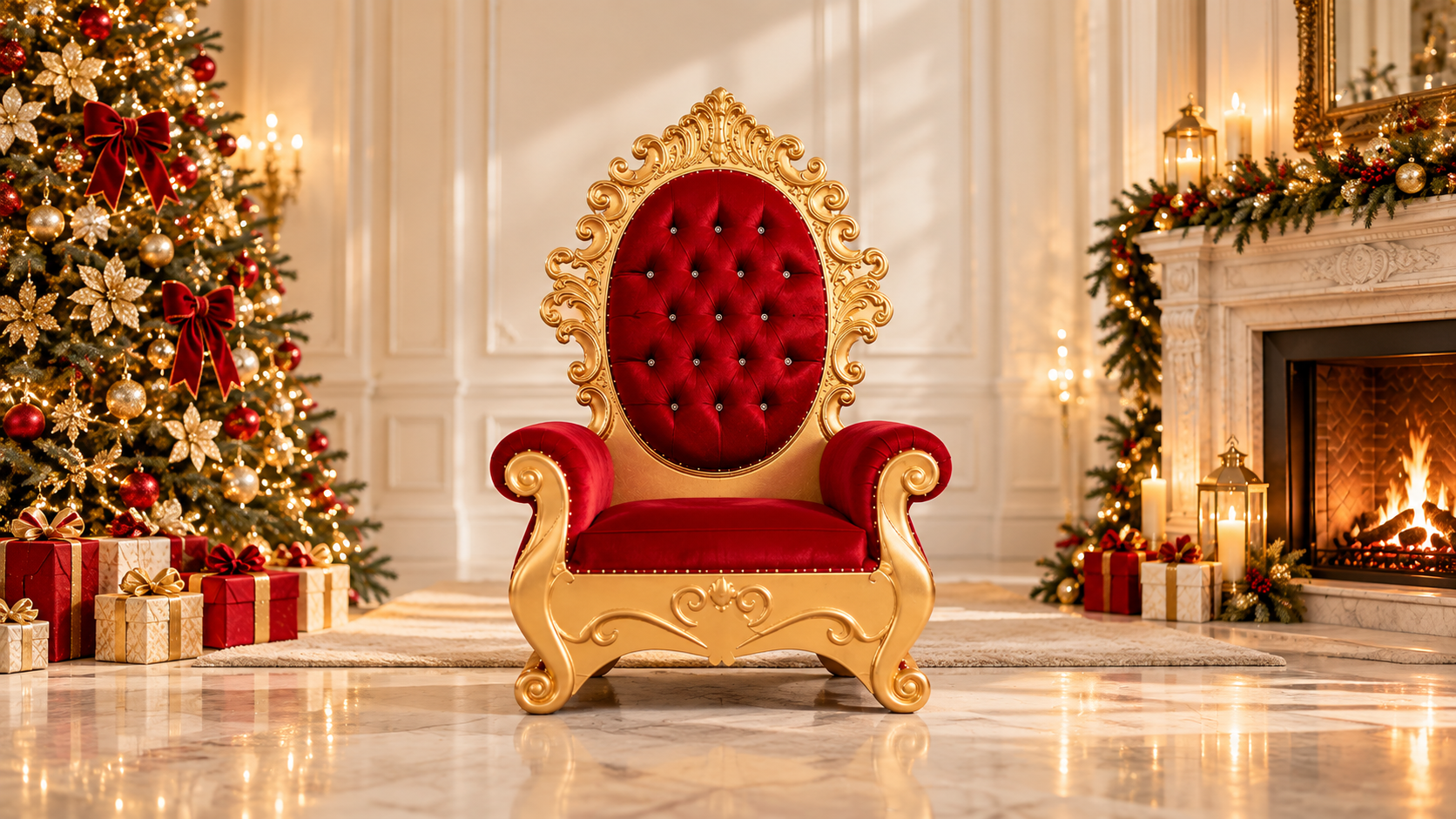 Christmas Throne Chairs: Create an Unforgettable Santa & Holiday Experience