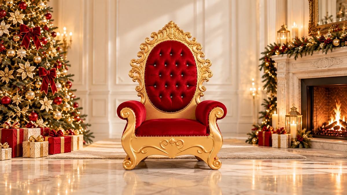 Christmas Throne Chairs: Create an Unforgettable Santa & Holiday Experience