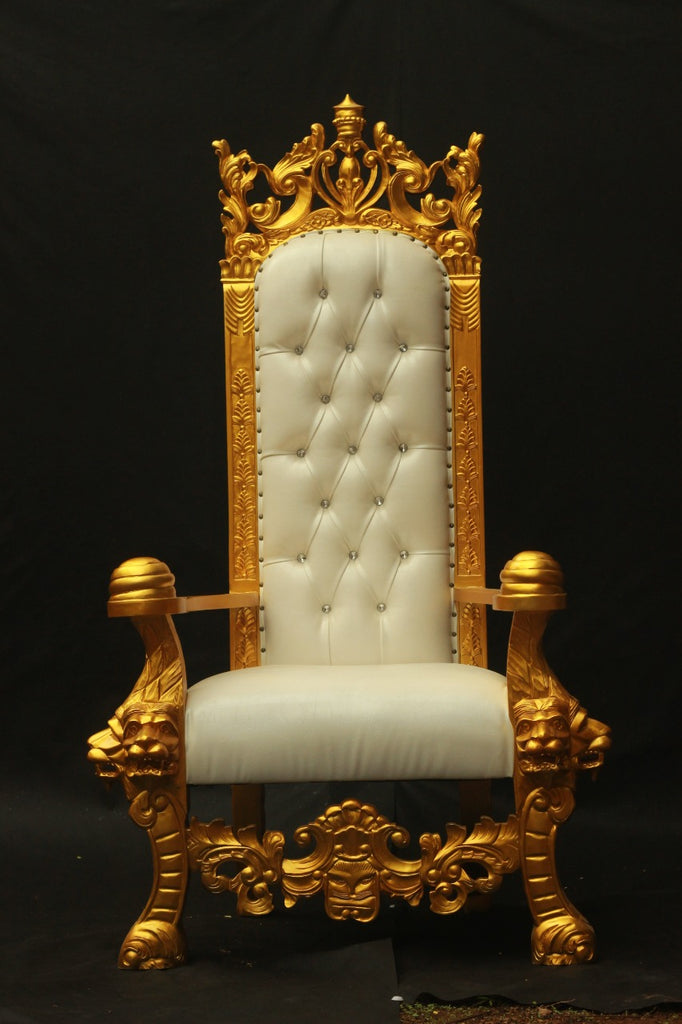 KING SOLOMON LION THRONE CHAIR AVAILABLE FOR PRE-ORDER!
