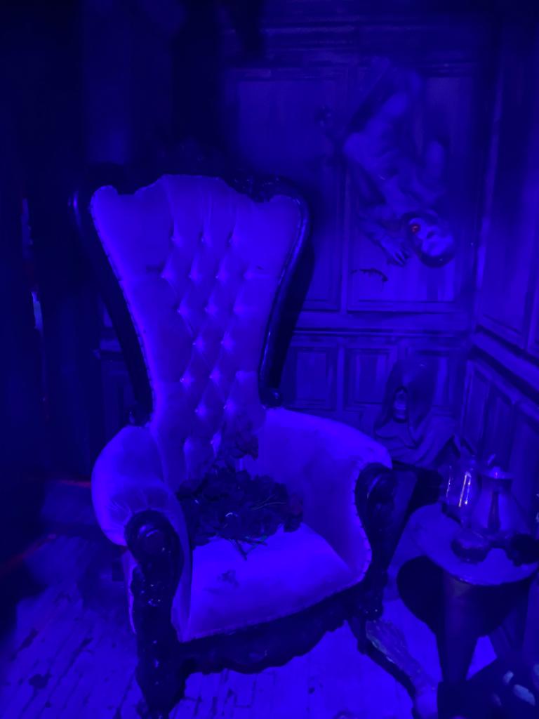 A Haunting Experience With Our Tiffany Throne Featured at Blood Manor NYC