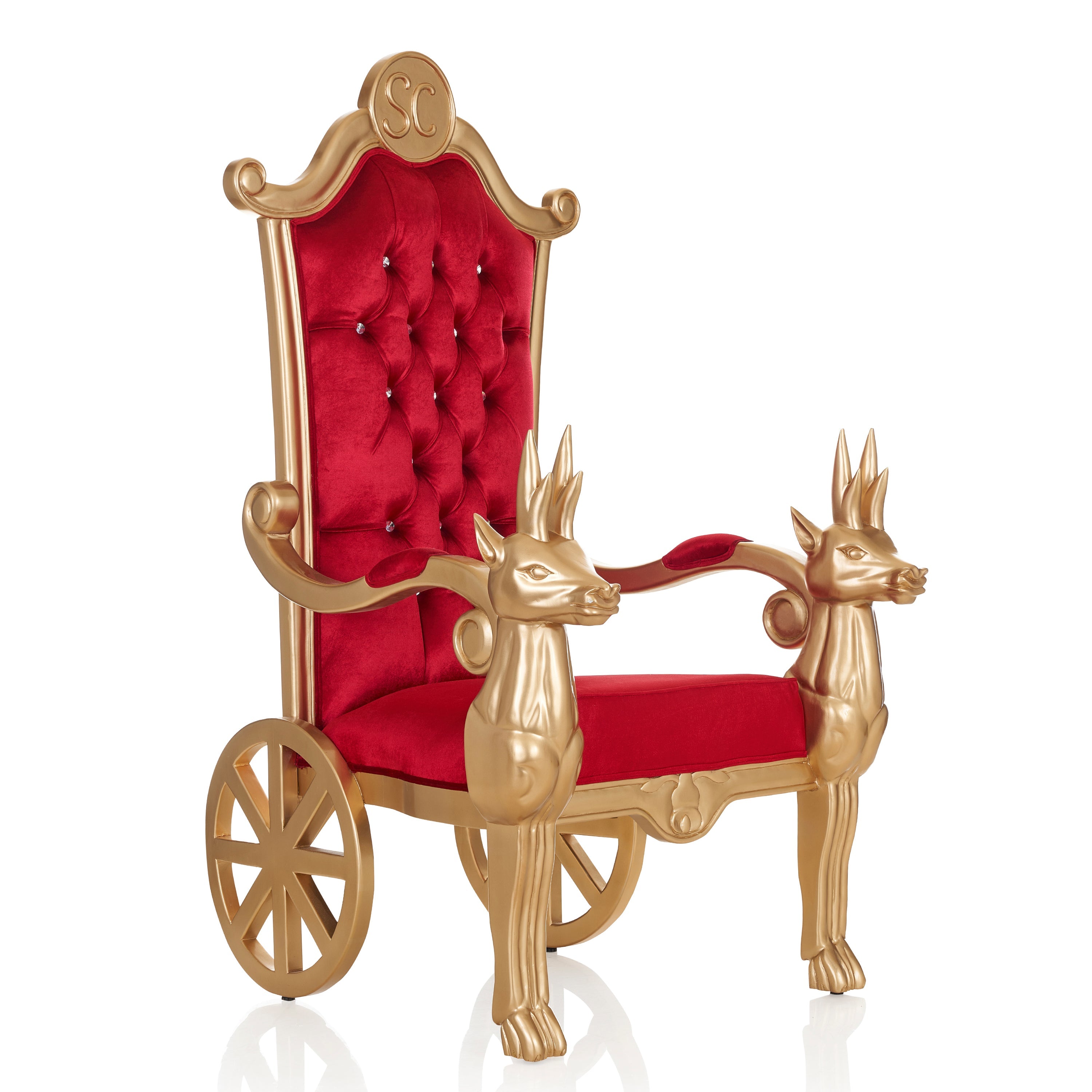 2024-25 秋冬新作  ハイブランドの Throne Reindeer Santa Chair KINGDOM THRONE – その他
