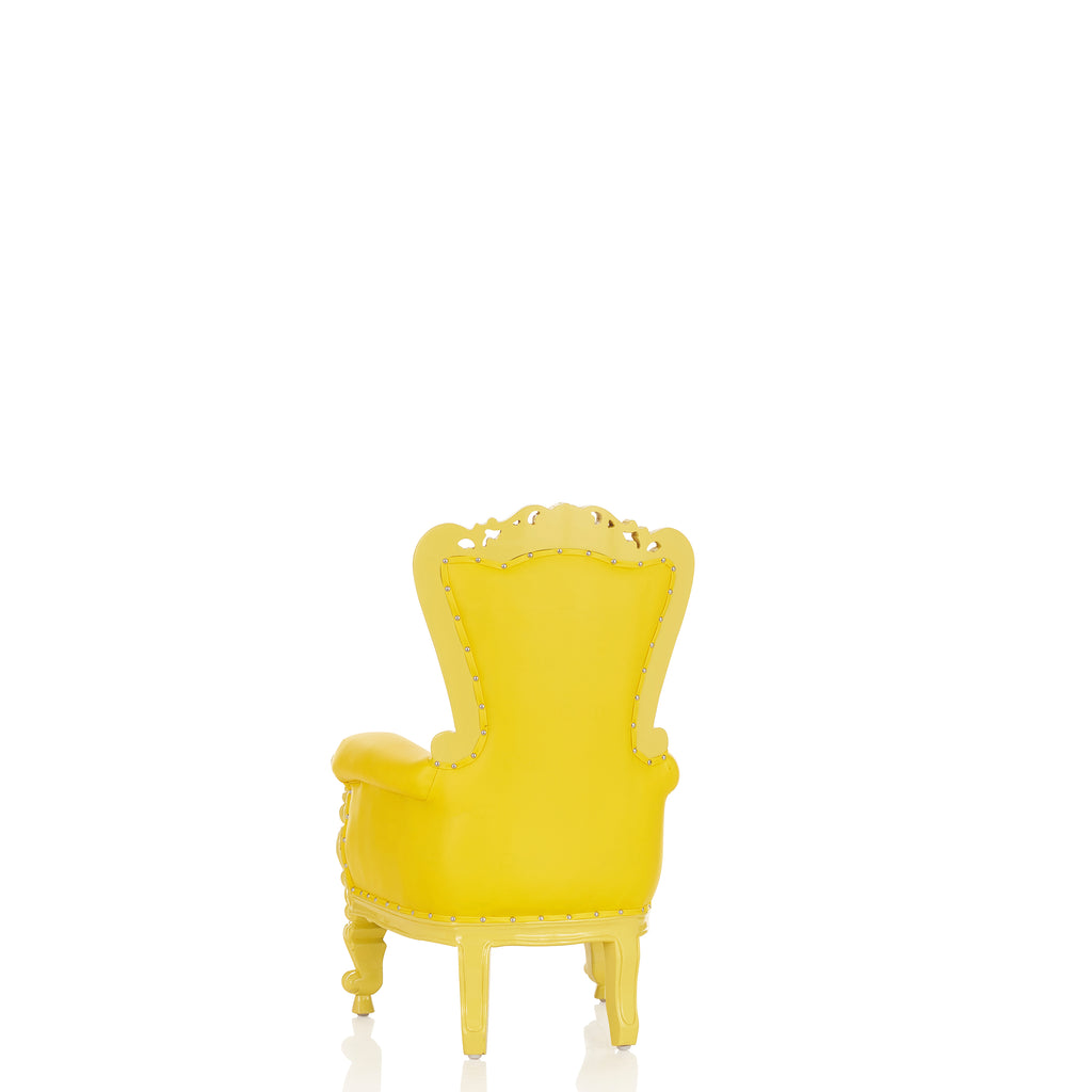 "Mini Tiffany Kids Chair Of Joy" Edition Throne Chair - Yellow / Yellow
