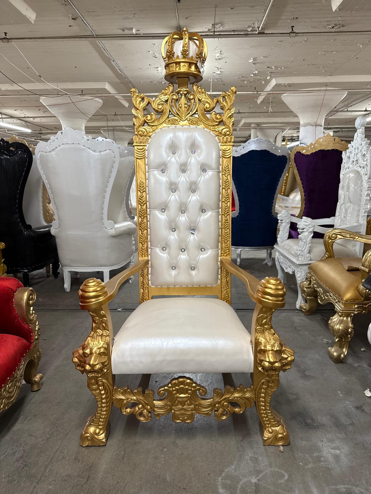 King Solomon Emperor Crown Throne