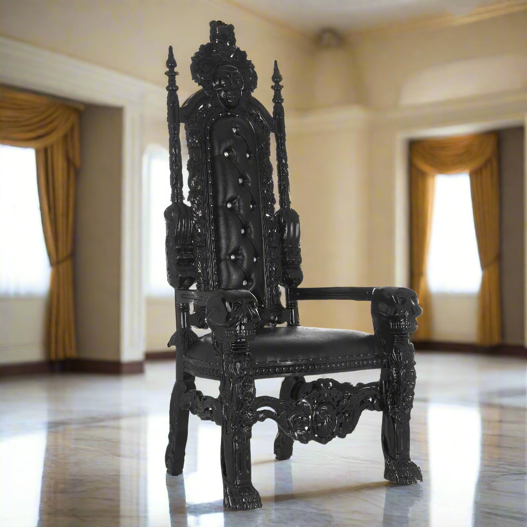 Skull throne chair sale