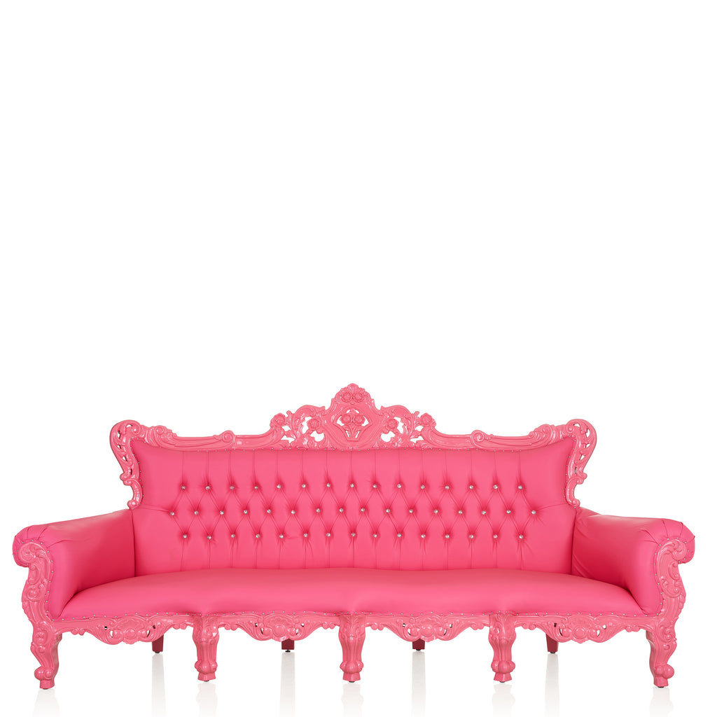 "Farrah" XXL Royal Boutique Sofa - Hot Pink